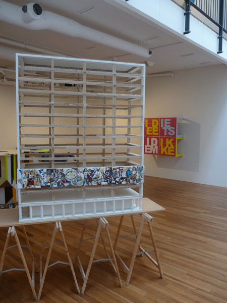 Billy Combinaties, Galerie de Meerse, Hoofddorp, 2018 with work bij Gracia Khouw ( r )